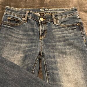 Gap Real Straight Jeans